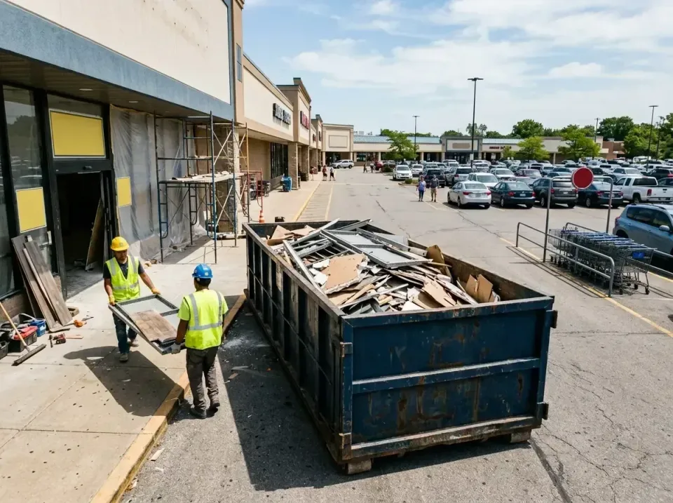 retail-store-renovation-debris-003 — frequently asked questions, Roll-off Dumpster Rentals in Dundalk, MD